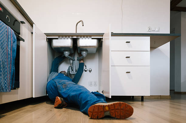 Professional Drain Cleaning technician working in Aquasco, MD